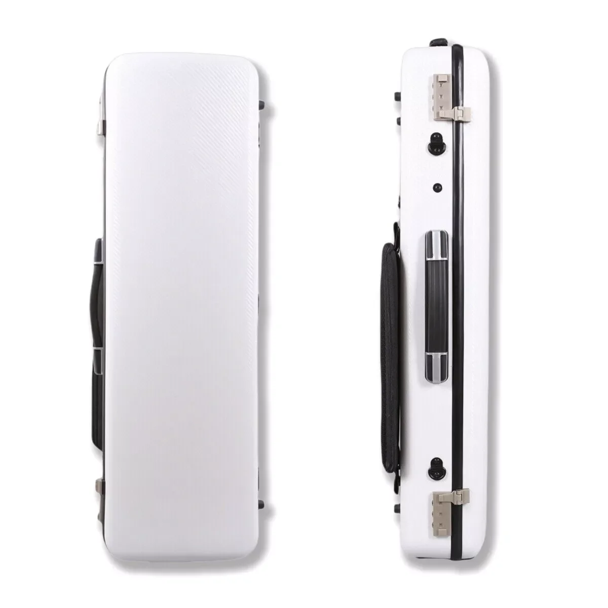 case-42 white 4/4 Size Violin Case Mixed Carbon fiber high strength Violin Box New Hard Shell
case-42 white 4/4 Size Violin Case Mixed Carbon fiber high strength Violin Box New Hard Shell