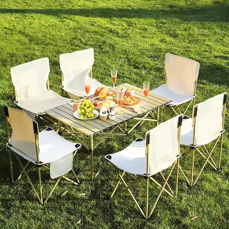 *Ultra-Light Camping Table and Chair Set Portable Outdoor Folding Picnic Equipment Supplies
*Ultra-Light Camping Table and Chair Set Portable Outdoor Folding Picnic Equipment Supplies