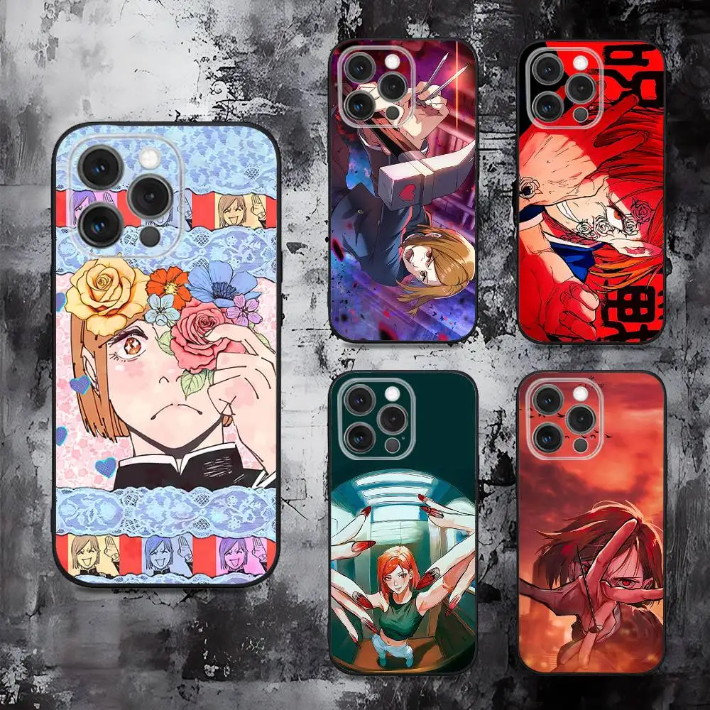 Jujutsu Kaisen Nobara Kugisaki Phone Case For iPhone 16,15,14,13,12,11,Pro,Max,Plus,X,XS,SE,E,Mini,Soft Silicone Black Case
Jujutsu Kaisen Nobara Kugisaki Phone Case For iPhone 16,15,14,13,12,11,Pro,Max,Plus,X,XS,SE,E,Mini,Soft Silicone Black Case