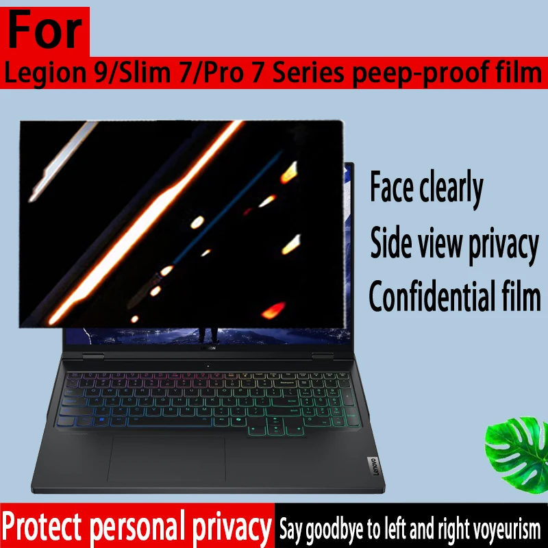 Для Legion Pro7 16IRX9H антиподглядывающая пленка Slim7 16APH8 защитная пленка для ноутбука 16IAX10H конфиденциальная защитная пленка для экрана
Для Legion Pro7 16IRX9H антиподглядывающая пленка Slim7 16APH8 защитная пленка для ноутбука 16IAX10H конфиденциальная защитная пленка для экрана