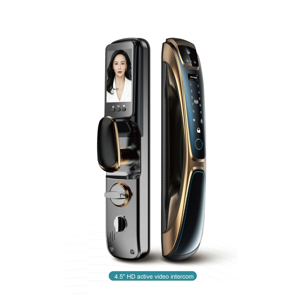 Luxury Series Smart Fingerprint Lock Security Smart WiFi Automatic 3D Face Recognition Door Lock for Indoor Lock
Luxury Series Smart Fingerprint Lock Security Smart WiFi Automatic 3D Face Recognition Door Lock for Indoor Lock