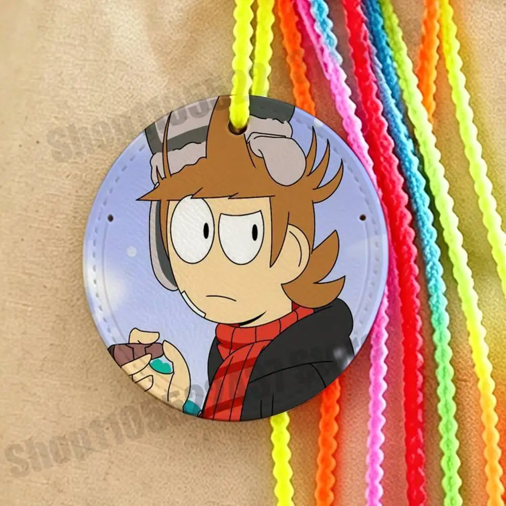 Tord Cartoon E-Eddsworld-D Can be filled ID information inside Portable Name Address Plate Luggage Tag Backpack Pendant Label
Tord Cartoon E-Eddsworld-D Can be filled ID information inside Portable Name Address Plate Luggage Tag Backpack Pendant Label