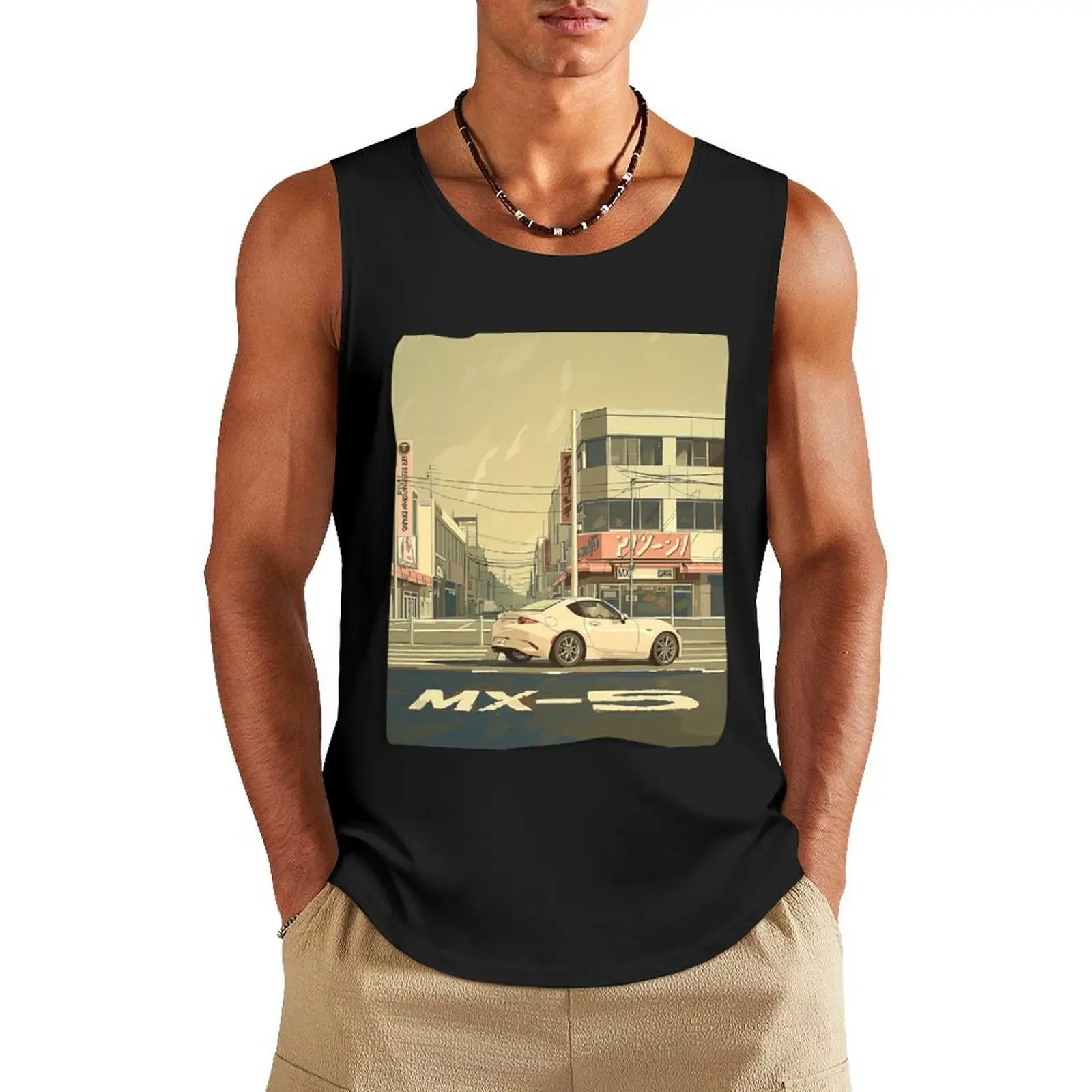 MX-5 RF - Miata design in Japan Tank Top Men's sleeveless t-shirt clothes for men summer
MX-5 RF - Miata design in Japan Tank Top Men's sleeveless t-shirt clothes for men summer