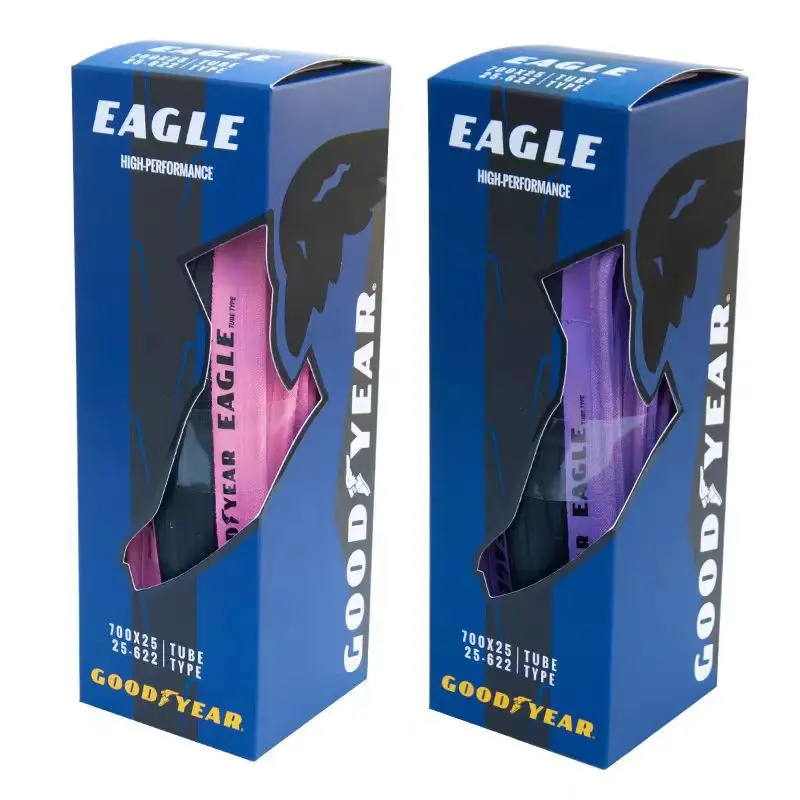 Goodyear Eagle Road Bike Tire Pink Purple 700 × 25/28/30/32
Goodyear Eagle Road Bike Tire Pink Purple 700 × 25/28/30/32