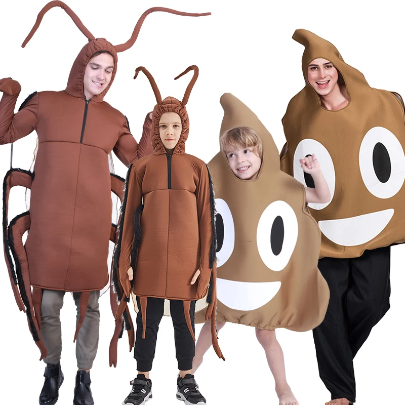 Halloween Party Parent-Child Dress Up Cockroach Poop Poop COS Costume Adult Children Cartoon Play
Halloween Party Parent-Child Dress Up Cockroach Poop Poop COS Costume Adult Children Cartoon Play