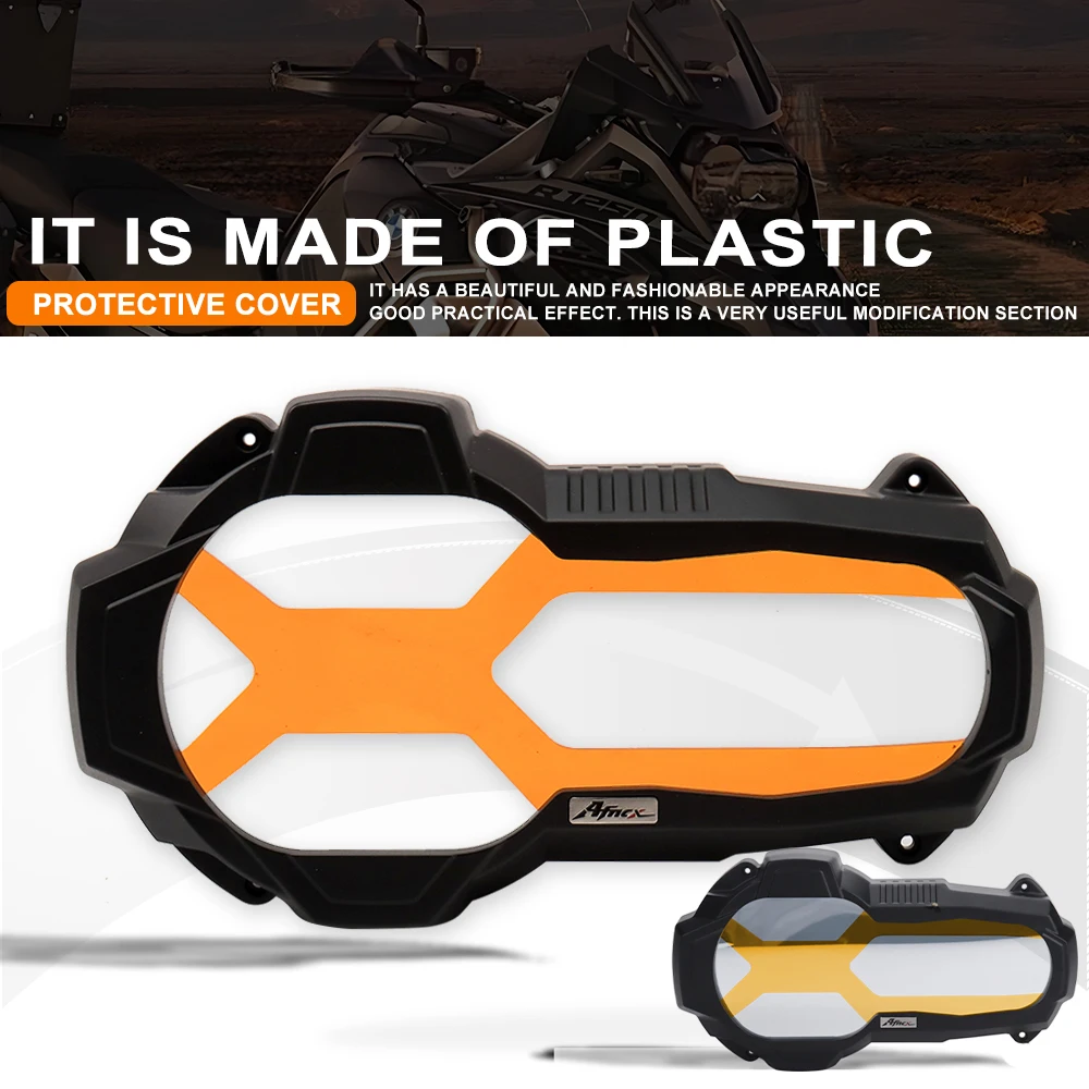 Fit For BMW R1250GS ADV 2025 Glass Headlight Guard Protector R1200GS LC ADV 2013-2018 Motorcycle Lens Cover Original replacement
