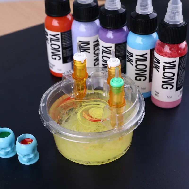 Tattoo Dip Leak-Proof Rinse Cup 1 Box Blending Rinsing Diluting Drying Ink Tattoo Ink Clean Tip Cartridge Dip Cleaning Cup 20pcs
Tattoo Dip Leak-Proof Rinse Cup 1 Box Blending Rinsing Diluting Drying Ink Tattoo Ink Clean Tip Cartridge Dip Cleaning Cup 20pcs
