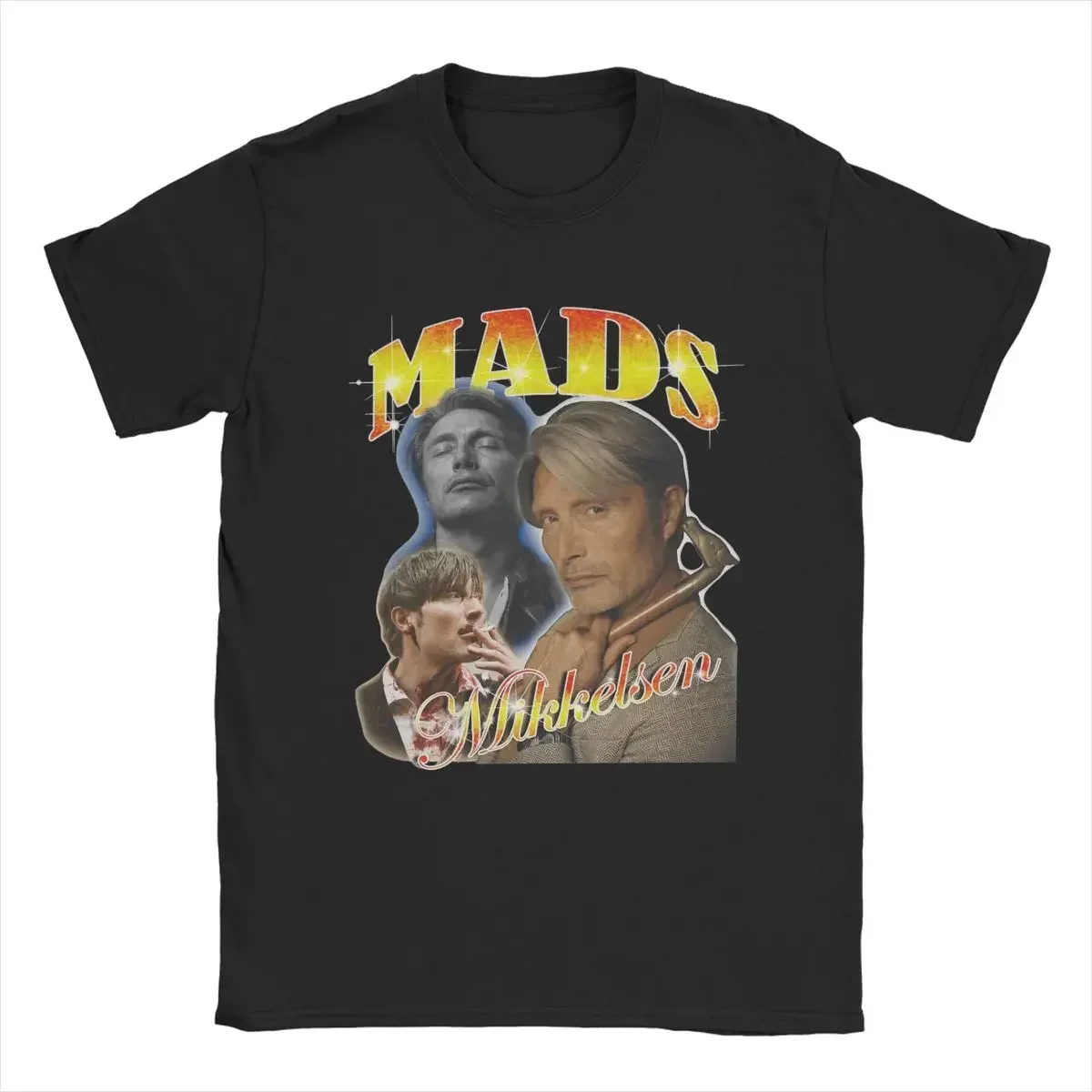 Vintage Mads Mikkelsen Bootleg T-Shirt for Men Round Neck 100% Cotton T Shirts Short Sleeve Tees Party Clothing
Vintage Mads Mikkelsen Bootleg T-Shirt for Men Round Neck 100% Cotton T Shirts Short Sleeve Tees Party Clothing