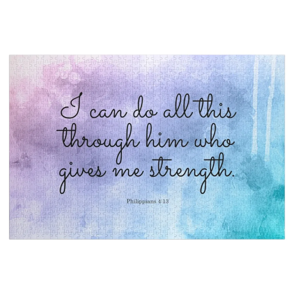 Philippians 4:13, Inspiring Scripture Jigsaw Puzzle Personalized Gifts Children Wooden Jigsaws For Adults Puzzle
Philippians 4:13, Inspiring Scripture Jigsaw Puzzle Personalized Gifts Children Wooden Jigsaws For Adults Puzzle