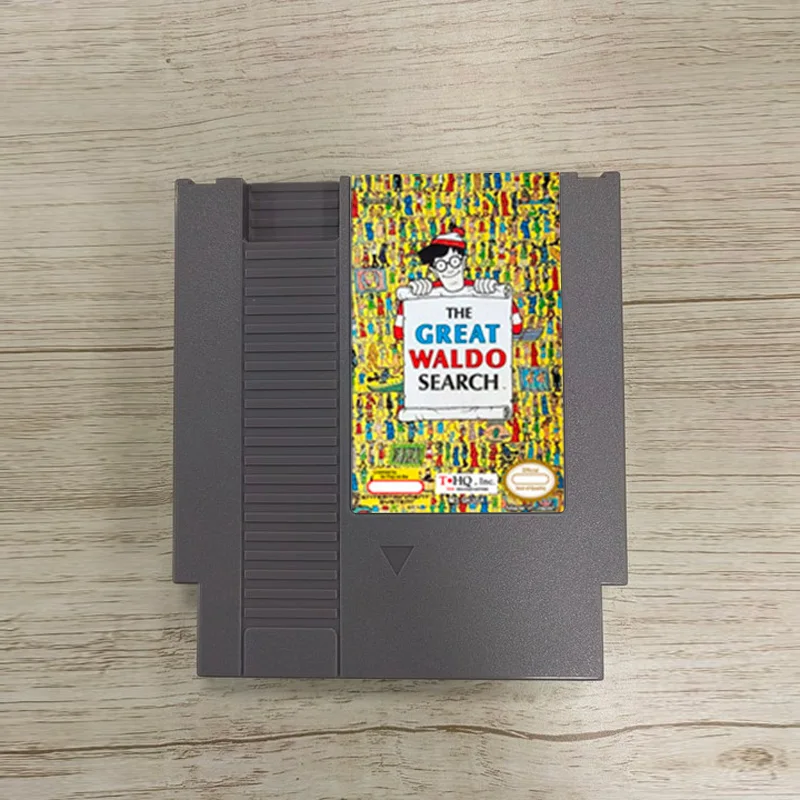 The Great Waldo Search 72 pins NES Game Cartridge for 8bit NES Video Game Console
The Great Waldo Search 72 pins NES Game Cartridge for 8bit NES Video Game Console