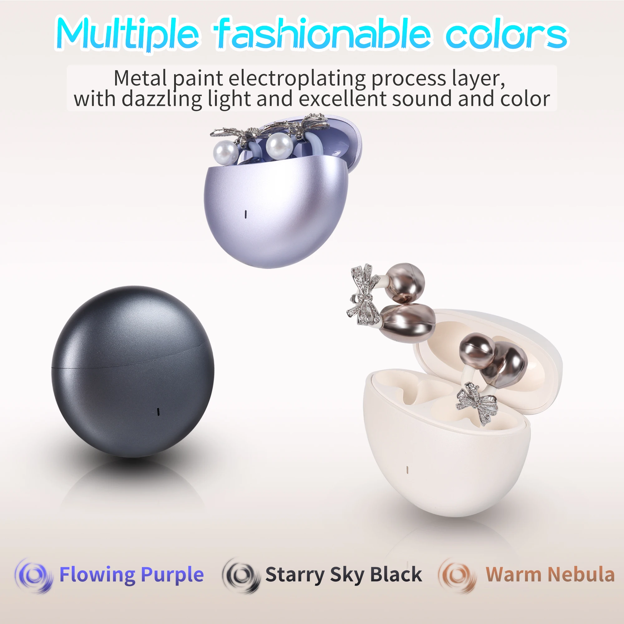 Open Ear Clip Earphone Lightweight Comfortable Wear Bluetooth 5.4 Wide Compatiable Optional Zircon Headphone Clip Decoration
Open Ear Clip Earphone Lightweight Comfortable Wear Bluetooth 5.4 Wide Compatiable Optional Zircon Headphone Clip Decoration