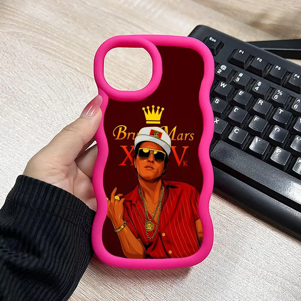 Bruno Mars Wavy Edge TPU Mobile Phone Case for iPhone 17 16 15 14 13 12 11 Air Pro Max Plus Colorful Cover
Bruno Mars Wavy Edge TPU Mobile Phone Case for iPhone 17 16 15 14 13 12 11 Air Pro Max Plus Colorful Cover