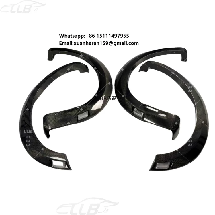 High Quality 3K Carbon Fiber Fender Flares for 2021-2025 for F150 Raptor-Off-Road Anti-Scratch Carbon Black 6-Year Warranty
High Quality 3K Carbon Fiber Fender Flares for 2021-2025 for F150 Raptor-Off-Road Anti-Scratch Carbon Black 6-Year Warranty