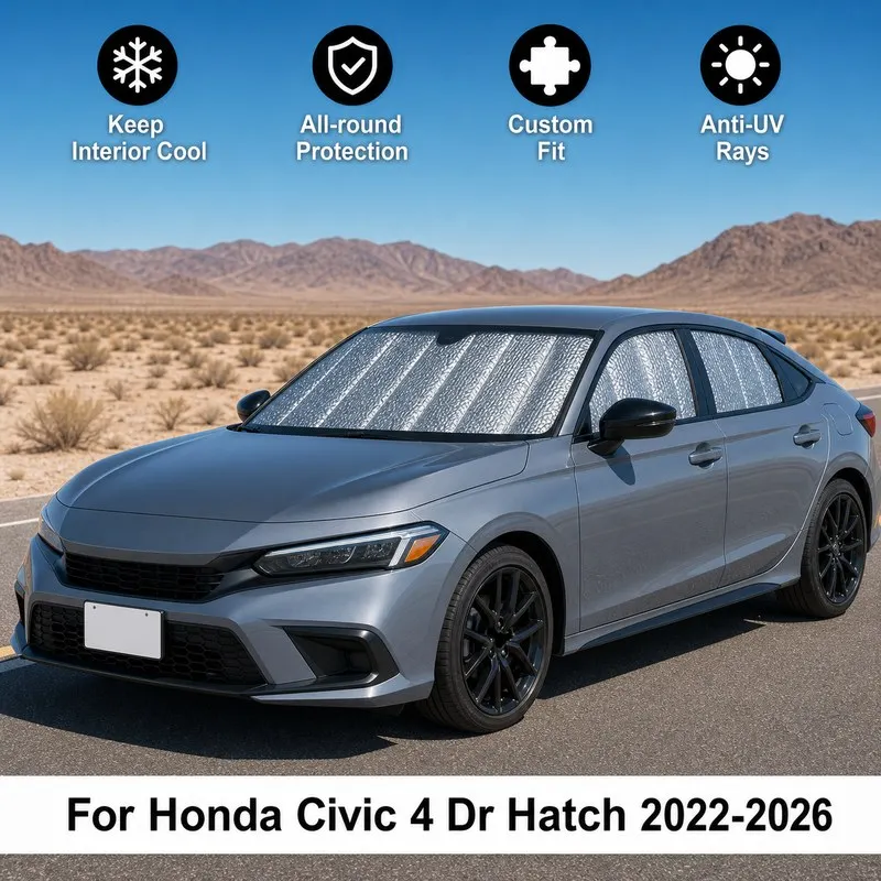 For Honda Civic 4 Dr Hatch 2022-2026 Full Set Car Window Sunshades UV Block Privacy Heat Insulated Foldable Car Curtain
For Honda Civic 4 Dr Hatch 2022-2026 Full Set Car Window Sunshades UV Block Privacy Heat Insulated Foldable Car Curtain