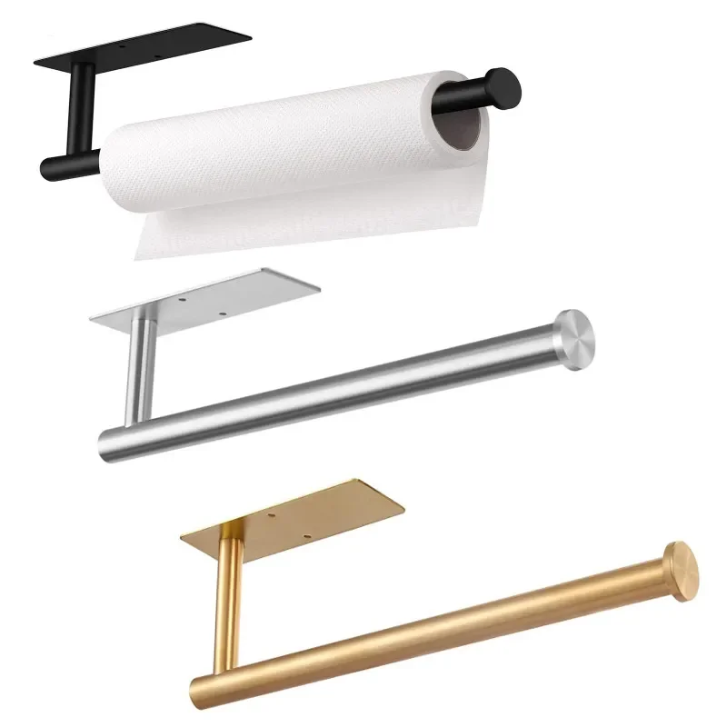 Paper Towel Holder Punch-Free Roll Paper Holder Kitchen Tissue Shelf Under Cabinet Fresh Film Tin Foil Holder Accessory Shelf
Paper Towel Holder Punch-Free Roll Paper Holder Kitchen Tissue Shelf Under Cabinet Fresh Film Tin Foil Holder Accessory Shelf