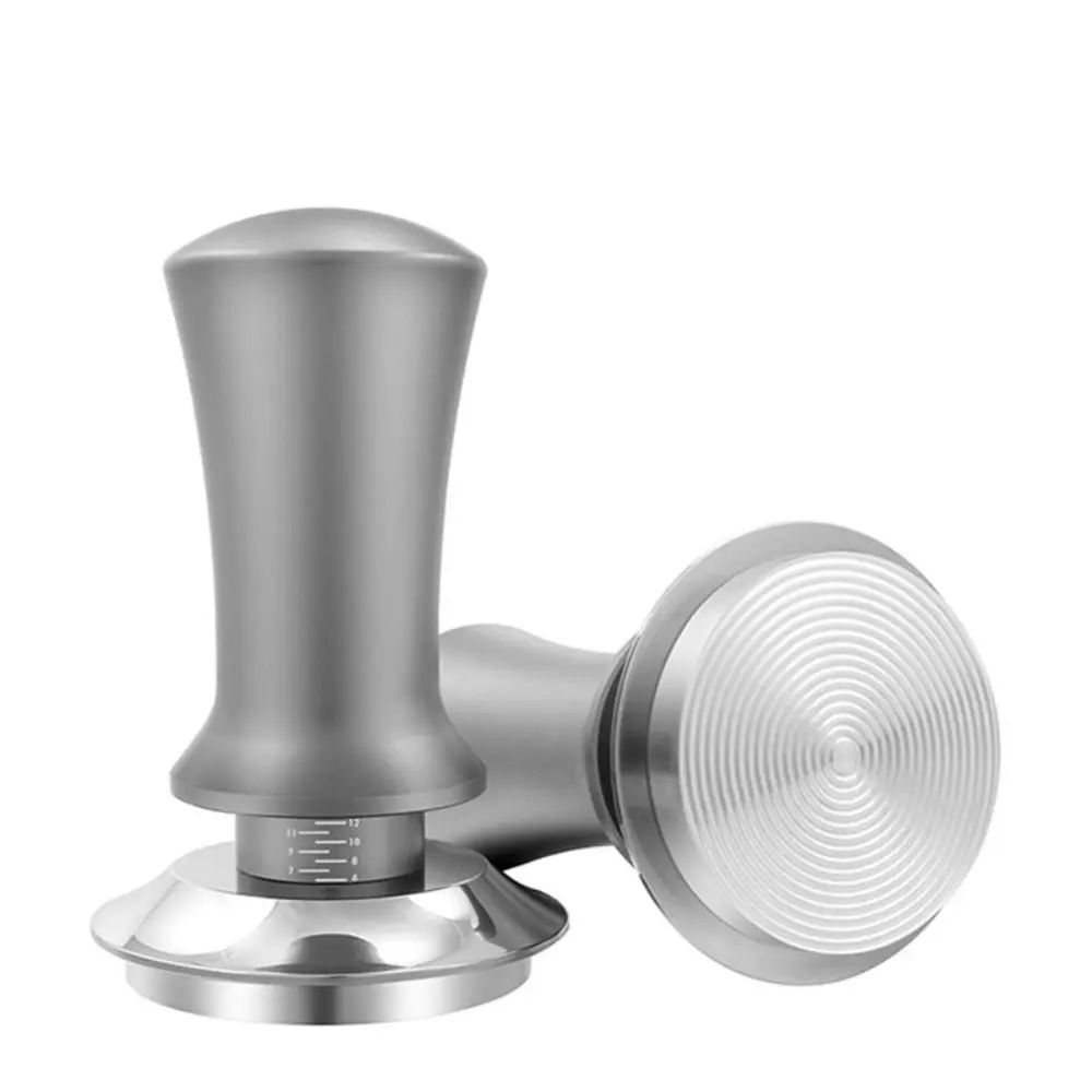 Stainless Steel Coffee Tamper with Scale Adjustable Depth 51/53/58mm Coffee Powder Hammer Springs Calibrated
Stainless Steel Coffee Tamper with Scale Adjustable Depth 51/53/58mm Coffee Powder Hammer Springs Calibrated