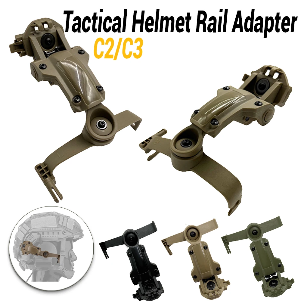 Адаптер для тактического шлема для аксессуаров для стрельбы из страйкбола, крепление для гарнитуры, подходит для Ops Core ARC Team Wendy Rails
Адаптер для тактического шлема для аксессуаров для стрельбы из страйкбола, крепление для гарнитуры, подходит для Ops Core ARC Team Wendy Rails