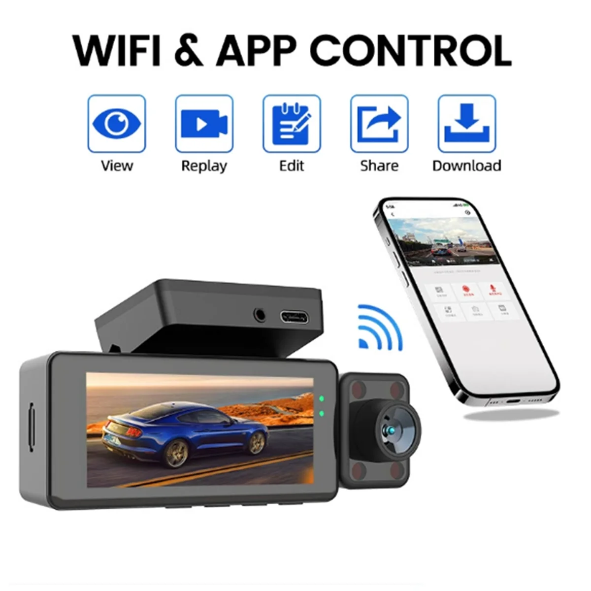 2025+ 3.16 Inch Car DVR 3 Lens HD Vehicle Dash Cam Three Way Camera DVR Recorder Video Mini Dashcam Camcorder
2025+ 3.16 Inch Car DVR 3 Lens HD Vehicle Dash Cam Three Way Camera DVR Recorder Video Mini Dashcam Camcorder