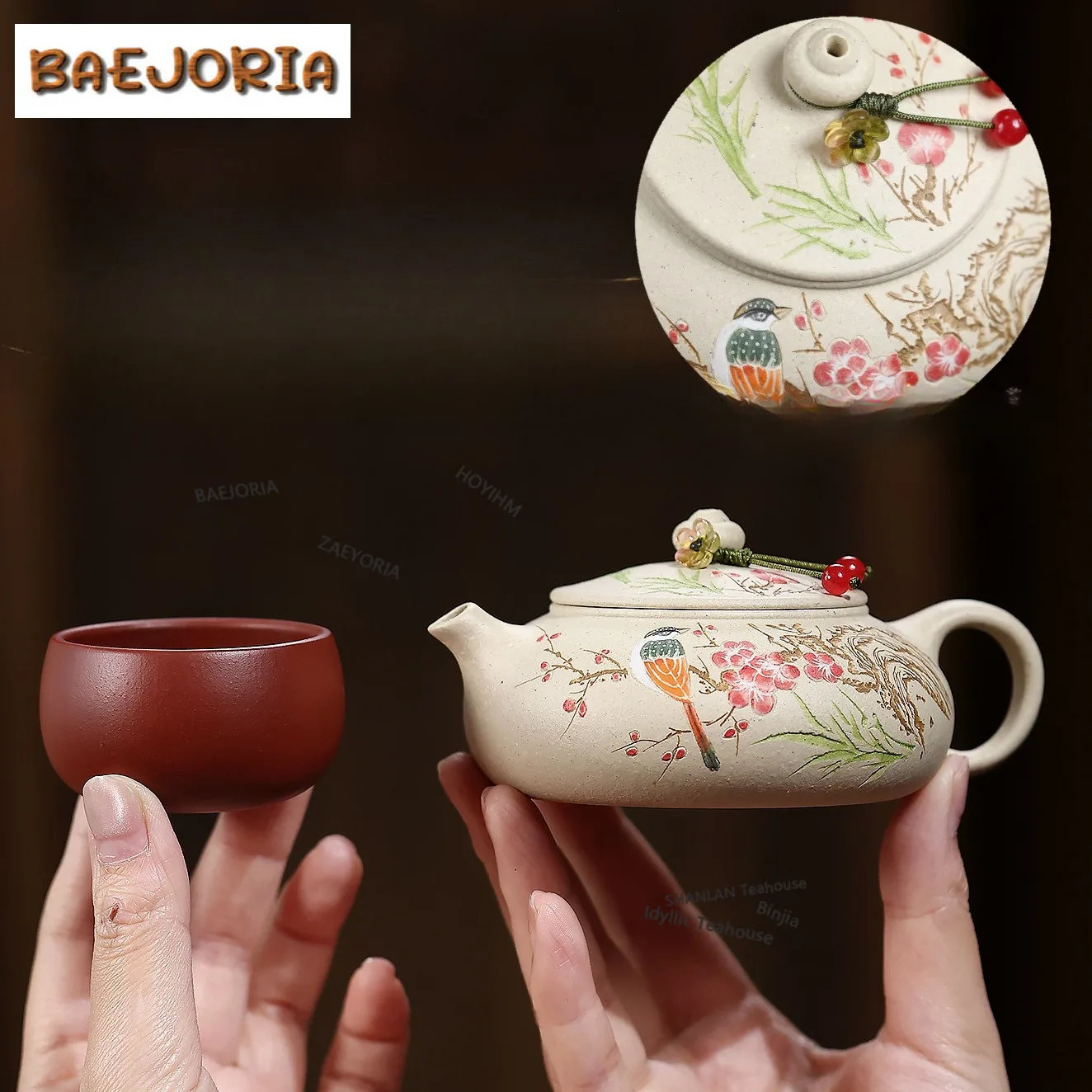 150ml Luxury Yixing Purple Clay Teapots Handmade Cold River Pot Raw Ore Benshan Green Mud Kettle Chinese Zisha Tea Set for Tea
150ml Luxury Yixing Purple Clay Teapots Handmade Cold River Pot Raw Ore Benshan Green Mud Kettle Chinese Zisha Tea Set for Tea