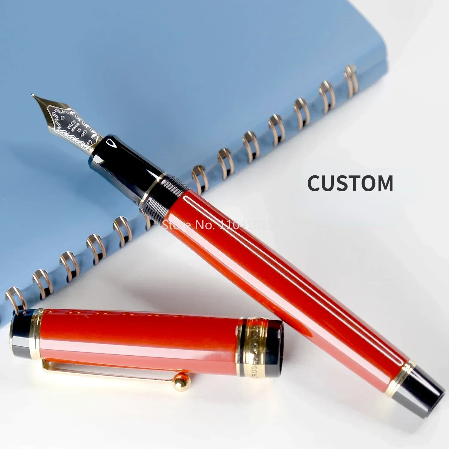 New Original PILOT Custom 845 Raw Lacquer Vermilion Black Sophora No. 15 Double Color Point Large 18K Gold Nib Writing Fountain
New Original PILOT Custom 845 Raw Lacquer Vermilion Black Sophora No. 15 Double Color Point Large 18K Gold Nib Writing Fountain