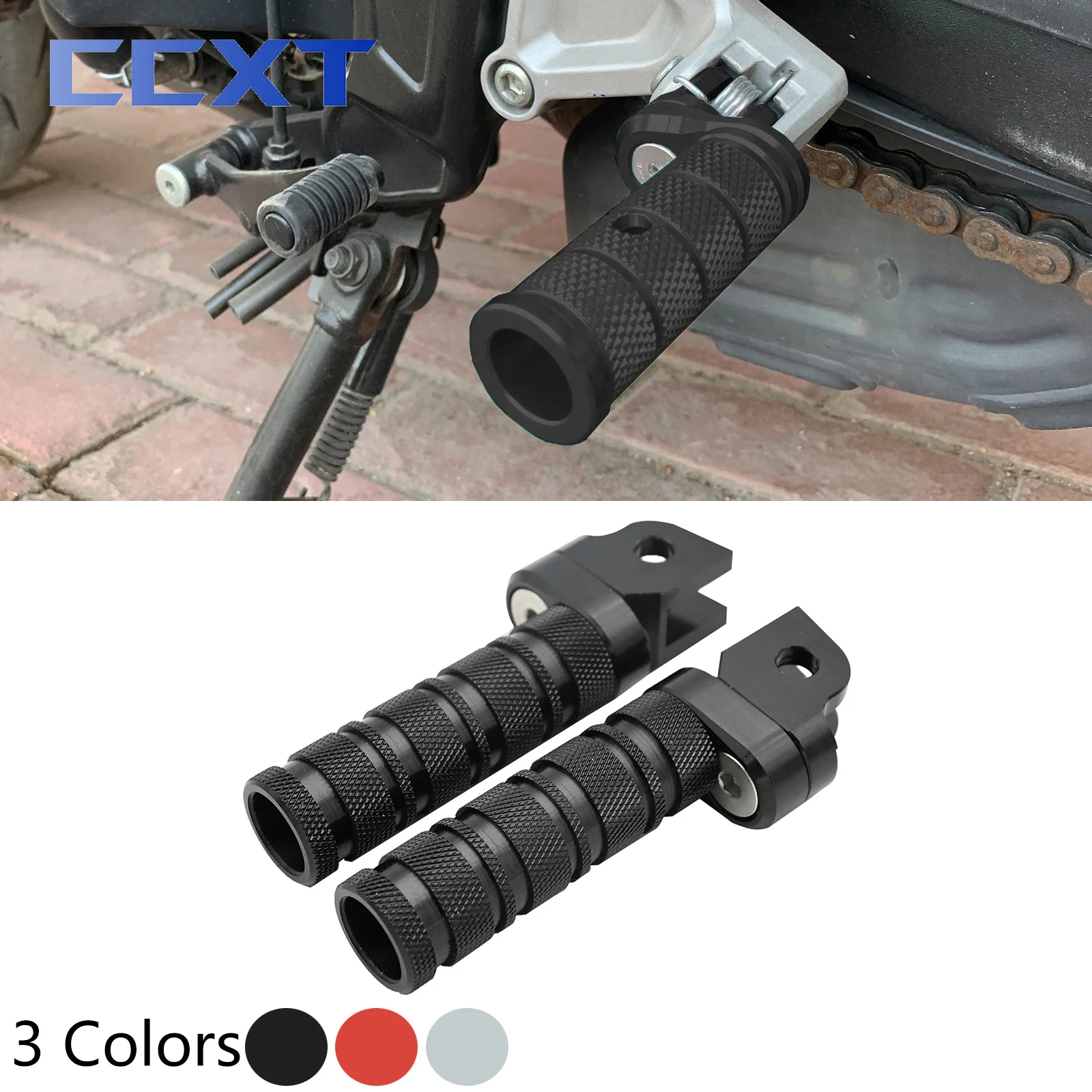 Motorcycle CNC Pedal Foot Pegs FootRest Footpegs Rests Pedals For Honda CB125R CB250R CB300R CBR250R CBR300R CBR400R CBR500R CBR
Motorcycle CNC Pedal Foot Pegs FootRest Footpegs Rests Pedals For Honda CB125R CB250R CB300R CBR250R CBR300R CBR400R CBR500R CBR