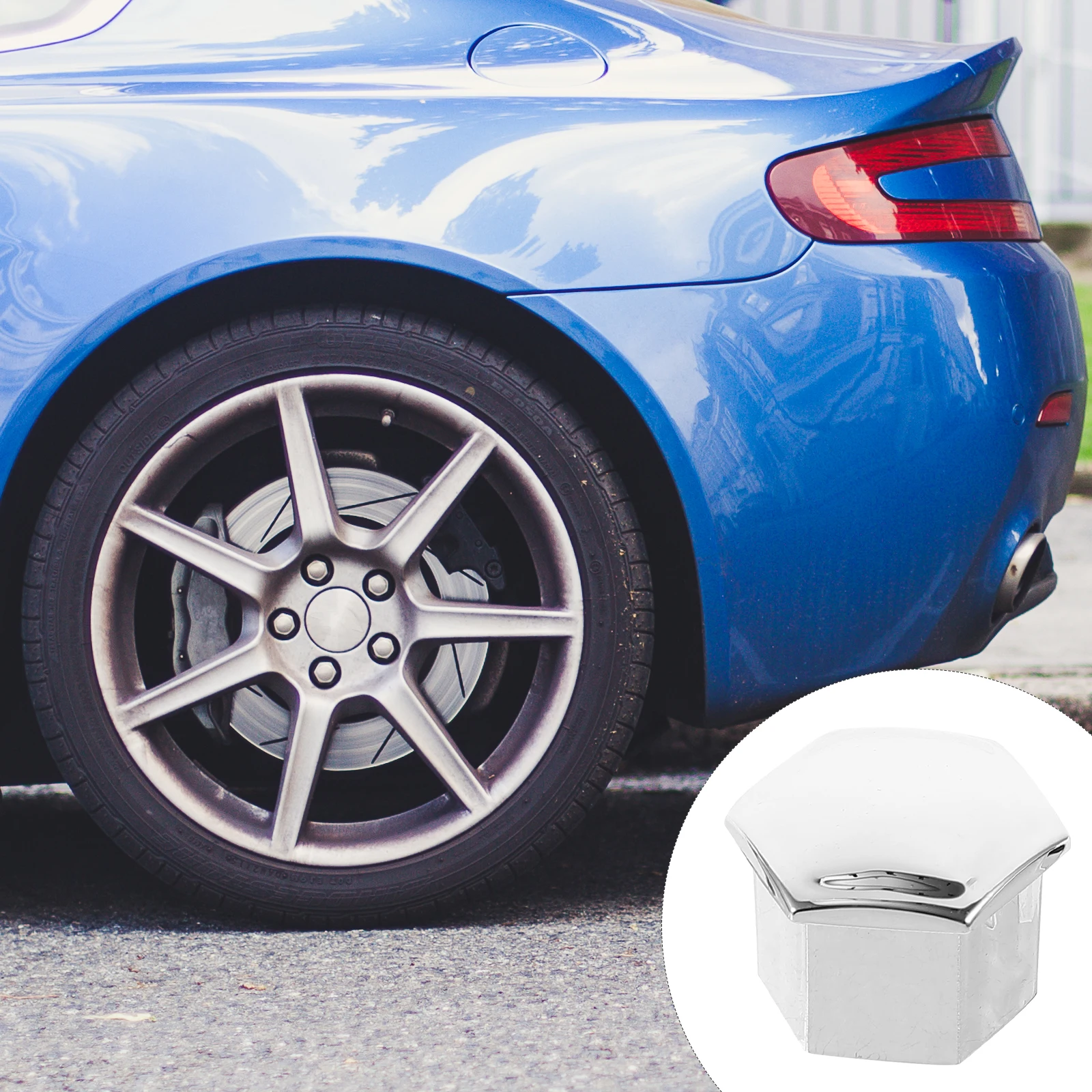 20pcs Car Tire Screw Cap Bolts Cover Silver Lug Nut Protector Wheel Nut Covers Anti Corrosion Easy Fit Sturdy Plastic Long Time 
20pcs Car Tire Screw Cap Bolts Cover Silver Lug Nut Protector Wheel Nut Covers Anti Corrosion Easy Fit Sturdy Plastic Long Time