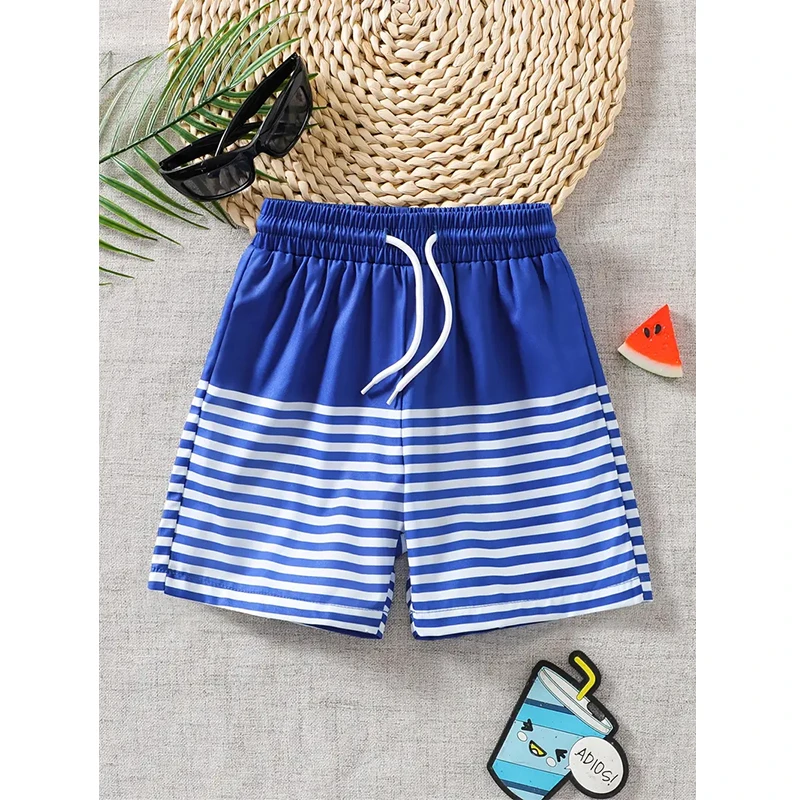 Casual adult men's striped 3D printed sports shorts for summer fashion, quick-drying, swimwear, streetwear, trendy style
Casual adult men's striped 3D printed sports shorts for summer fashion, quick-drying, swimwear, streetwear, trendy style
