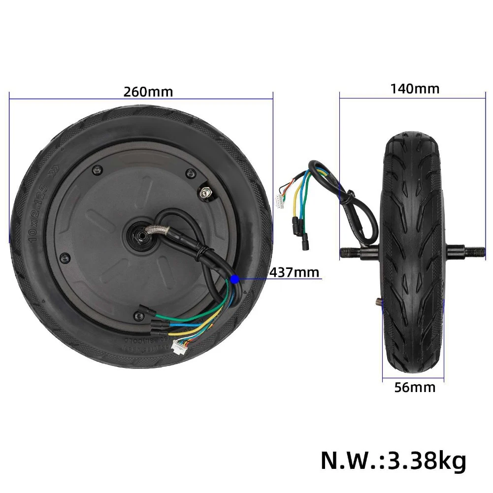 36V 500W Electric Scooter Hub Motor With 10x2.125 Tire For For Xiaomi 4 Lite 2nd Generation High Torque Drive Wheel Replacement
36V 500W Electric Scooter Hub Motor With 10x2.125 Tire For For Xiaomi 4 Lite 2nd Generation High Torque Drive Wheel Replacement