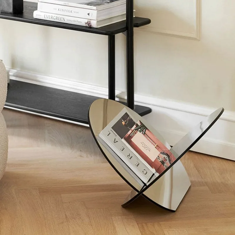Modern Style Creative Stainless Steel Bookshelf, Living Room Floor Magazine Rack, Shelf, Display Rack
Modern Style Creative Stainless Steel Bookshelf, Living Room Floor Magazine Rack, Shelf, Display Rack