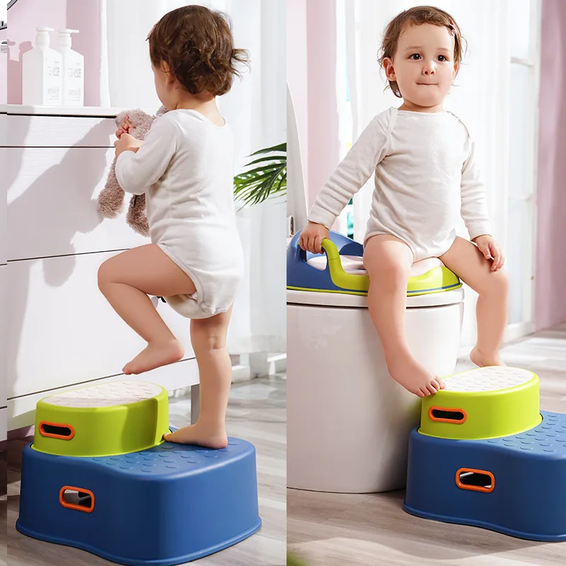Detachable Children's Heightening Double Layer Anti-Slip Plastic Stool Easy Cleanable Kitchen Counter Bar Stool Step Ladder
Detachable Children's Heightening Double Layer Anti-Slip Plastic Stool Easy Cleanable Kitchen Counter Bar Stool Step Ladder