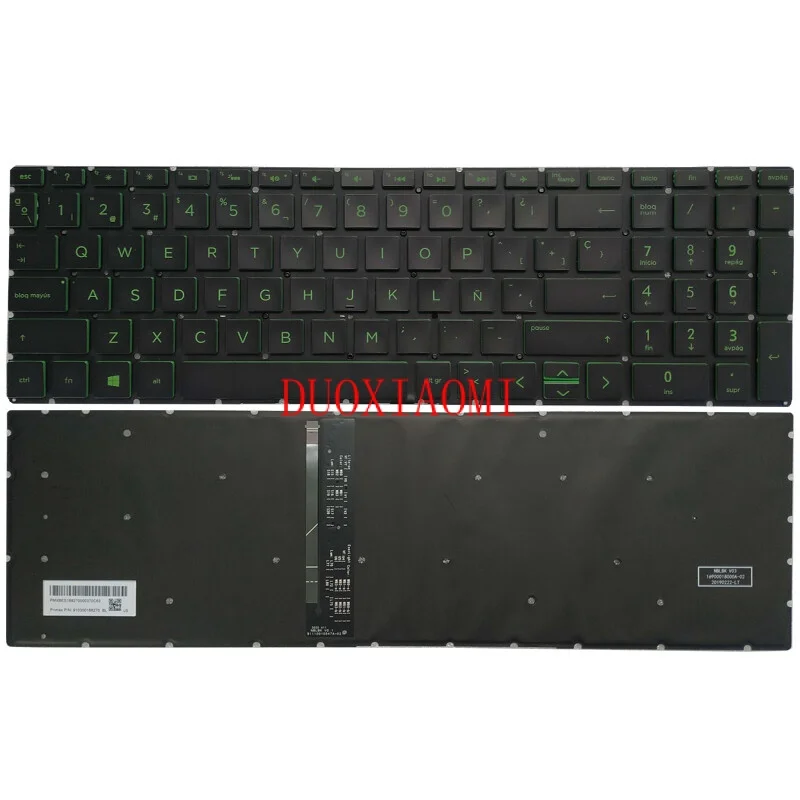 Для латиноамериканской/испанской клавиатуры HP 15-cx0075TX 15-cx0058wm 15-CX0040NR 15-cx0020nr
Для латиноамериканской/испанской клавиатуры HP 15-cx0075TX 15-cx0058wm 15-CX0040NR 15-cx0020nr