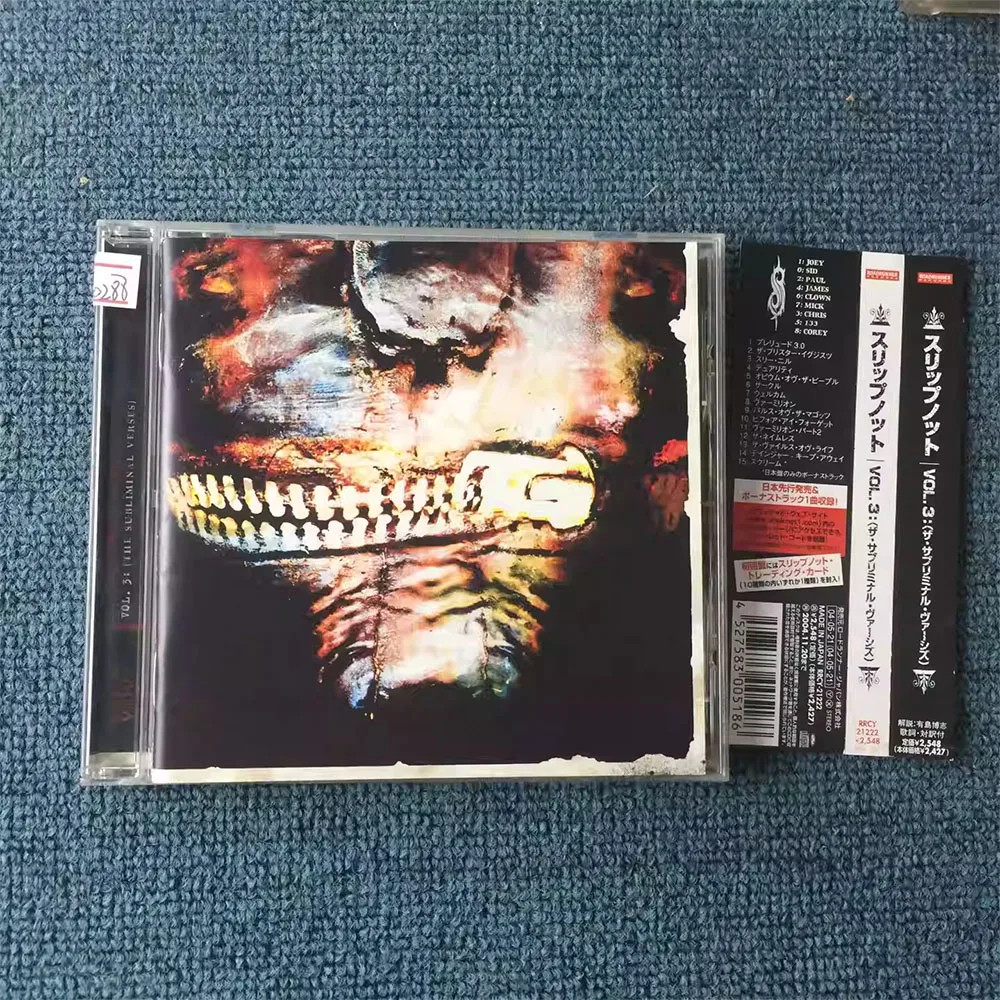 CD This Is The Japanese Pressing CD of Vol. 3: (The Subliminal Verses), The Third Studio Album By Iconic American Nu-metal
CD This Is The Japanese Pressing CD of Vol. 3: (The Subliminal Verses), The Third Studio Album By Iconic American Nu-metal