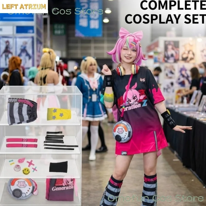 Game NTE Neverness to Everness Haniel Cosplay Cresswell Costume Pink Cute Women Tshirts Socks Bag Halloween Roleplay Anime
Game NTE Neverness to Everness Haniel Cosplay Cresswell Costume Pink Cute Women Tshirts Socks Bag Halloween Roleplay Anime