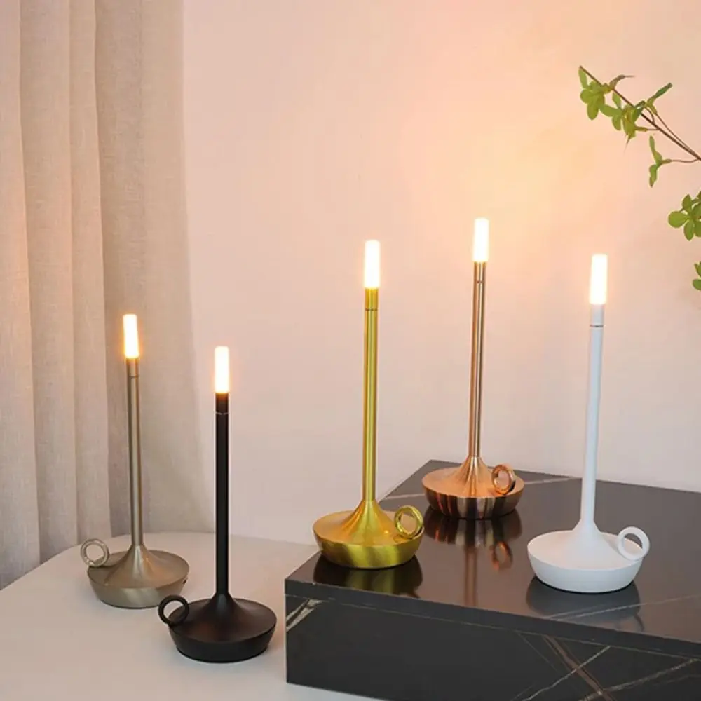 New Candlelight Table Lamp Touch Switch Dimmable Bedside Lamp Rechargeable LED Atmosphere Light Restaurant Bar
New Candlelight Table Lamp Touch Switch Dimmable Bedside Lamp Rechargeable LED Atmosphere Light Restaurant Bar