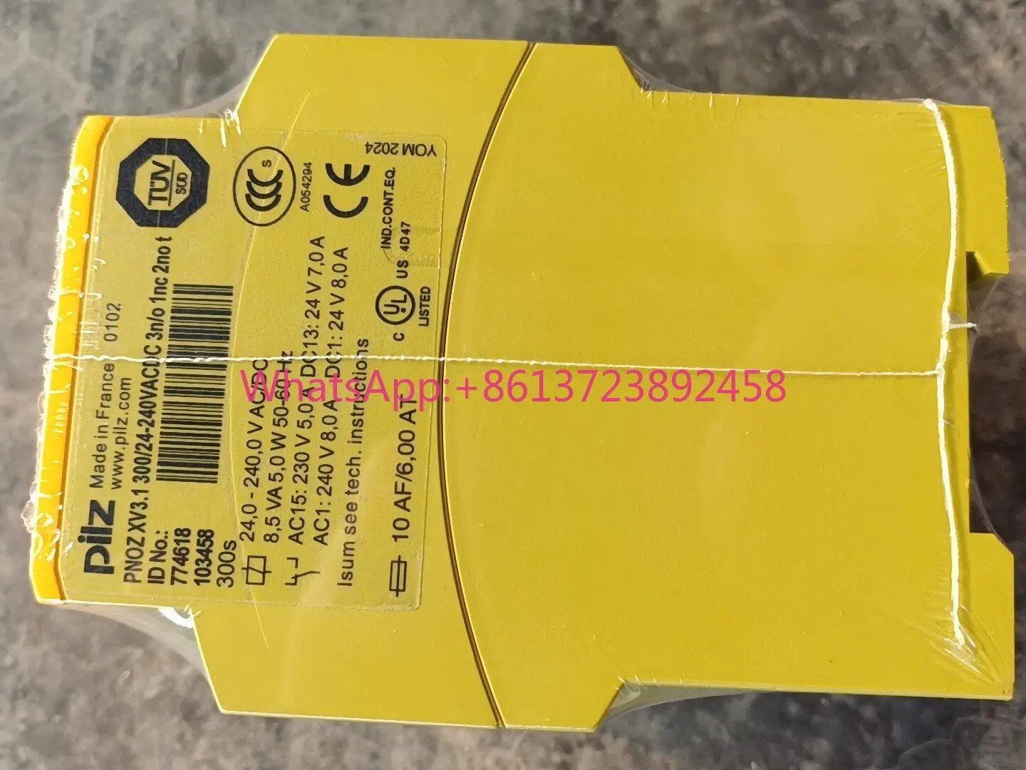 774618 Pilz safety relay pilz XV3.1 high quality
774618 Pilz safety relay pilz XV3.1 high quality