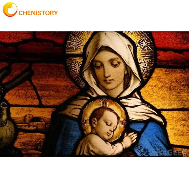 CHENISTORY DIY Painting By Numbers Religious Virgin Goddess And Kid Picture Coloring Unique Gift Home Decors Adults Crafts Handm
CHENISTORY DIY Painting By Numbers Religious Virgin Goddess And Kid Picture Coloring Unique Gift Home Decors Adults Crafts Handm