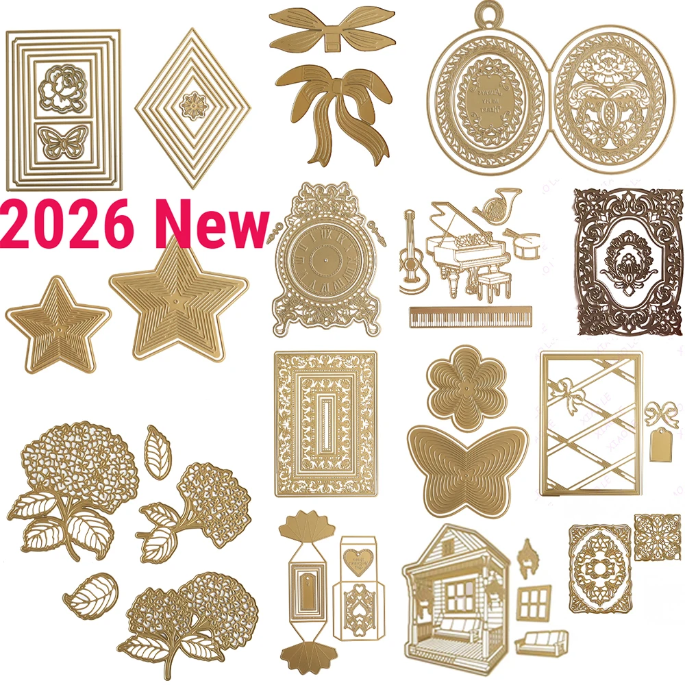 Подарок на день рождения: 3D-вырубные штампы «Винтажные часы в концентрической рамке» для скрапбукинга, декора дневников, тиснения и создания открыток своими руками
Подарок на день рождения: 3D-вырубные штампы «Винтажные часы в концентрической рамке» для скрапбукинга, декора дневников, тиснения и создания открыток своими руками