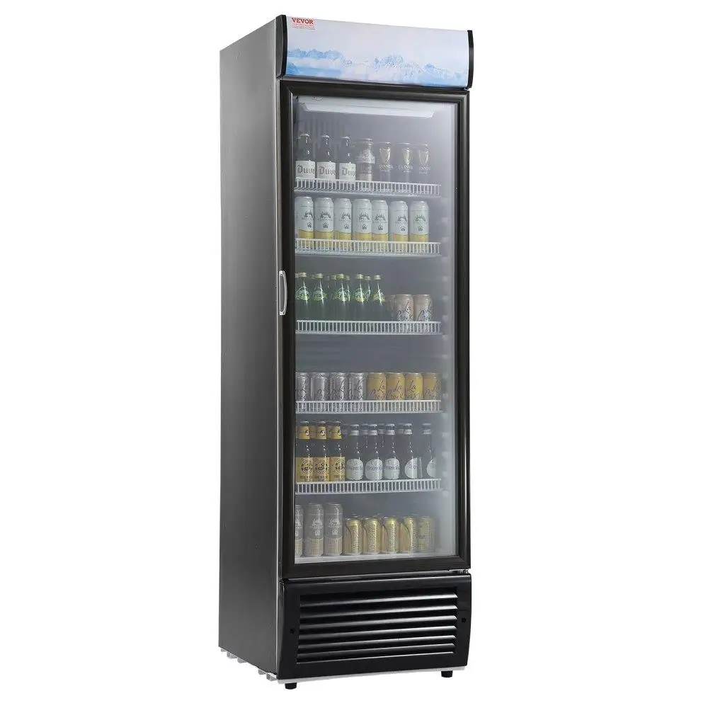 Commercial Beverage Refrigerator 14.8 Cu.Ft 420L Glass Door Adjustable Shelves Customizable Lightbox
Commercial Beverage Refrigerator 14.8 Cu.Ft 420L Glass Door Adjustable Shelves Customizable Lightbox