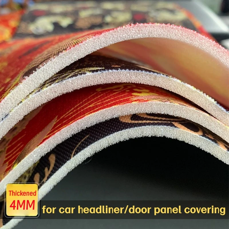 Foam Backed Car Roof Canopy Cloth Fabric Car Upholstery Material for Headliner Ceiling Door Panel Interior Trim DIY Craft Lining
Foam Backed Car Roof Canopy Cloth Fabric Car Upholstery Material for Headliner Ceiling Door Panel Interior Trim DIY Craft Lining