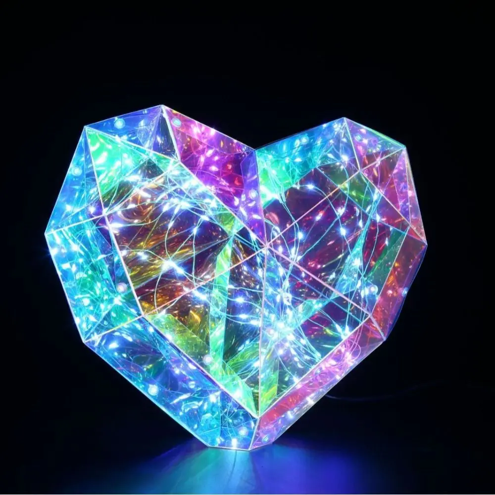 Valentine's Gift 3D Colorful Love Atmosphere Lamp Changeable Heart Shape Decorative Lamp Night Light
Valentine's Gift 3D Colorful Love Atmosphere Lamp Changeable Heart Shape Decorative Lamp Night Light