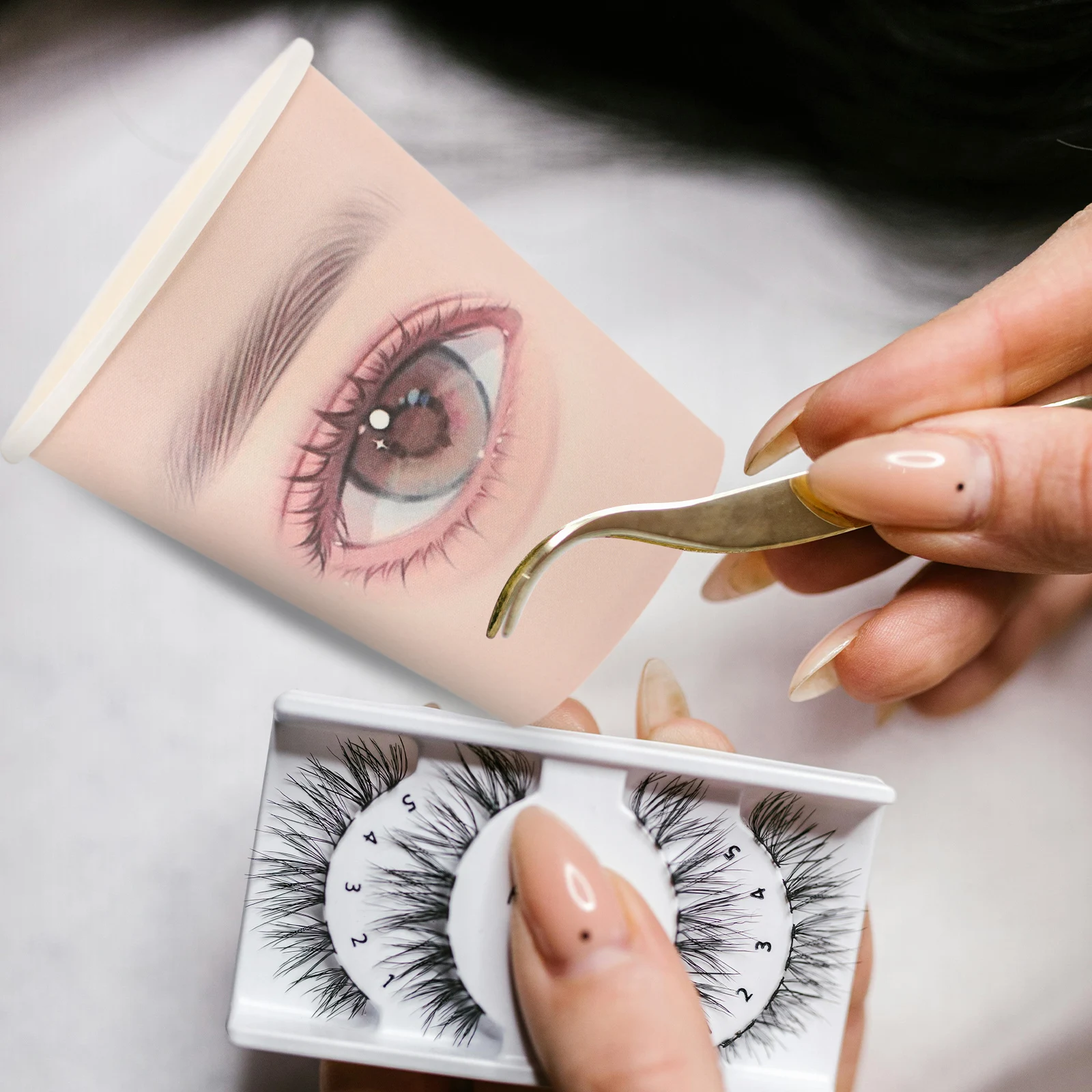 20 Pcs Eyelash Practice Paper Cup Cups Beginner Extension Training Supplies for Extensions Oscillator Kit
20 Pcs Eyelash Practice Paper Cup Cups Beginner Extension Training Supplies for Extensions Oscillator Kit