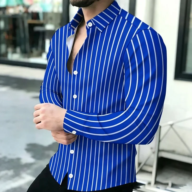 2026 hot selling light luxury men's shirt striped shirt blue and white vertical striped shirt casual outdoor men's shirt
2026 hot selling light luxury men's shirt striped shirt blue and white vertical striped shirt casual outdoor men's shirt