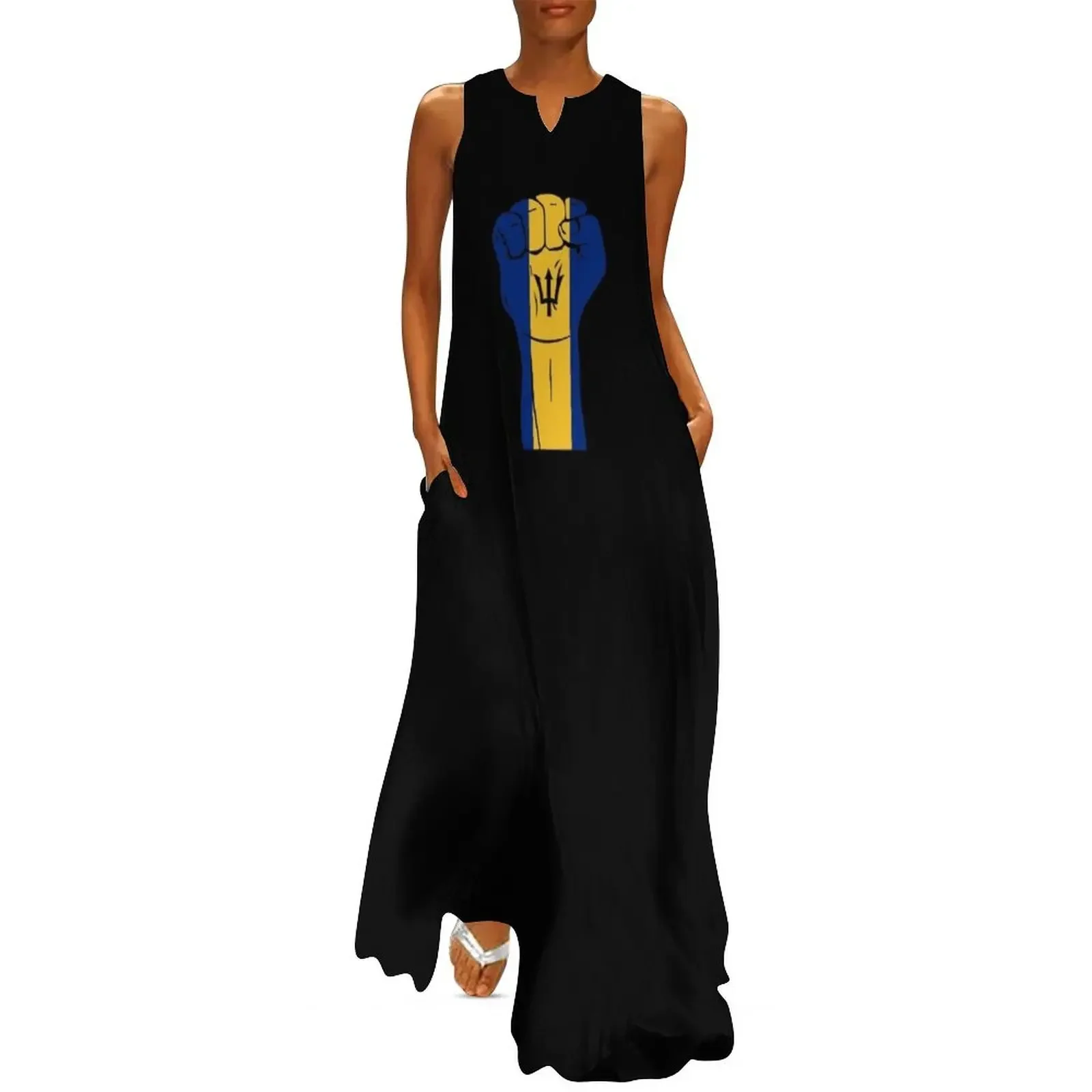 RAISED FIST BARBADOS Long Dress women's summer jumpsuit summer dress woman 2025 summer dresses womens 2025 Dress
RAISED FIST BARBADOS Long Dress women's summer jumpsuit summer dress woman 2025 summer dresses womens 2025 Dress