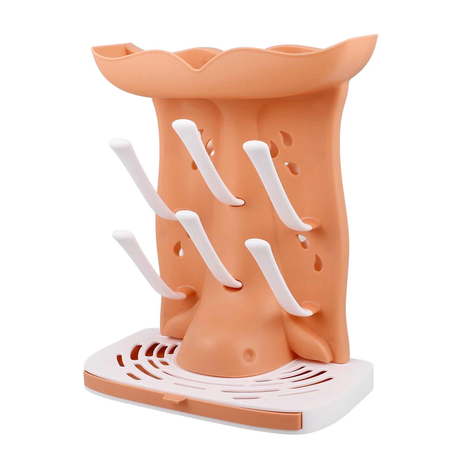 1pcs Baby Bottle Drying Rack Space Saving Efficient Drainage Nursery Essential Plastic Holder for Water Draining Storage
1pcs Baby Bottle Drying Rack Space Saving Efficient Drainage Nursery Essential Plastic Holder for Water Draining Storage