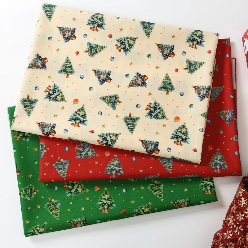 0.5M/1M/2M Holiday Christmas Tree Print Christmas Style FabricFestive Material for Sewing Tablecloth,Quilting, DIY Decorations
0.5M/1M/2M Holiday Christmas Tree Print Christmas Style FabricFestive Material for Sewing Tablecloth,Quilting, DIY Decorations