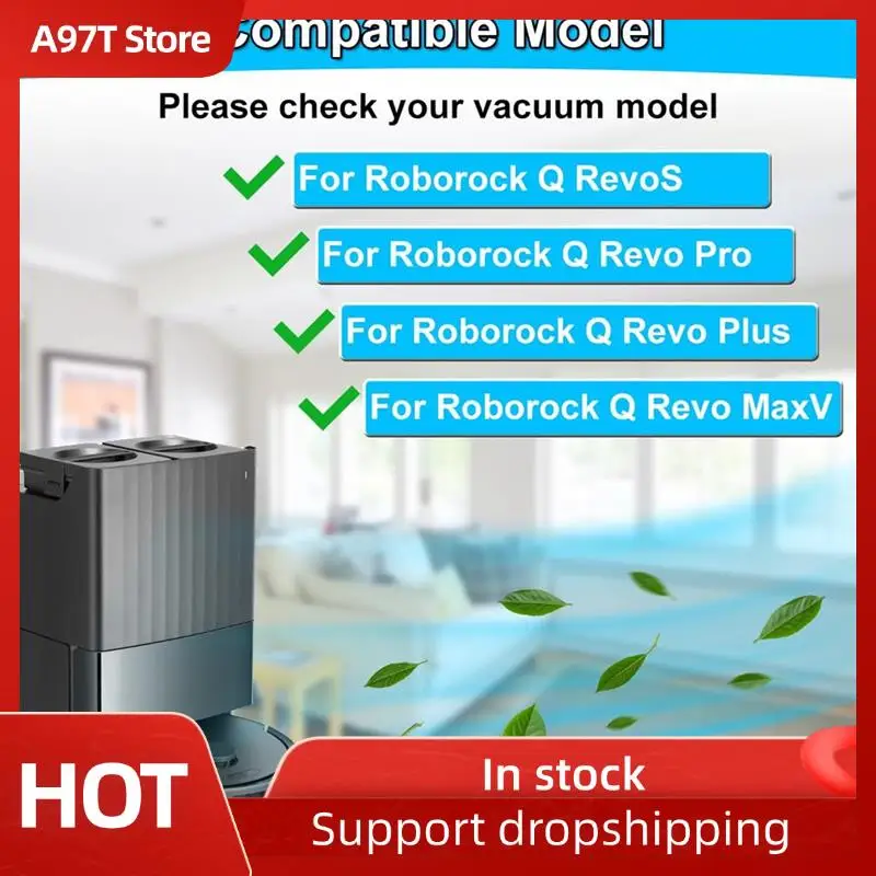 A97T для Roborock Q Revo S/Qrevo Maxv/Qrevo Pro/Qrevo Plus, набор сменных аксессуаров для деталей робота-пылесоса
A97T для Roborock Q Revo S/Qrevo Maxv/Qrevo Pro/Qrevo Plus, набор сменных аксессуаров для деталей робота-пылесоса