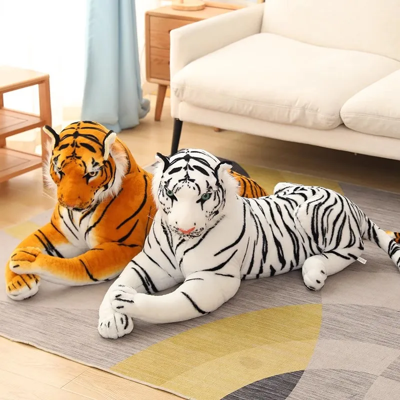 50cm 110cm Stuffed Plush Toy Doll Model King of Forest Simulation Yellow White Tiger Sofa Car Cushion Hold Pillow Kids Baby Gift
50cm 110cm Stuffed Plush Toy Doll Model King of Forest Simulation Yellow White Tiger Sofa Car Cushion Hold Pillow Kids Baby Gift