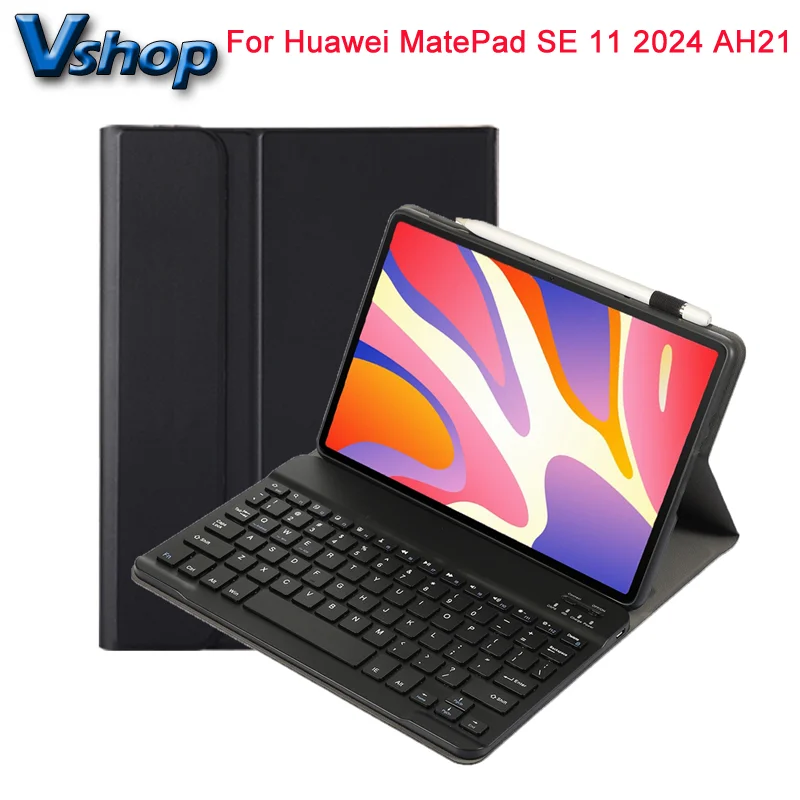 Для Huawei MatePad SE 11 2024 AH21 ультратонкий съемный кожаный чехол для планшета с Bluetooth-клавиатурой
Для Huawei MatePad SE 11 2024 AH21 ультратонкий съемный кожаный чехол для планшета с Bluetooth-клавиатурой