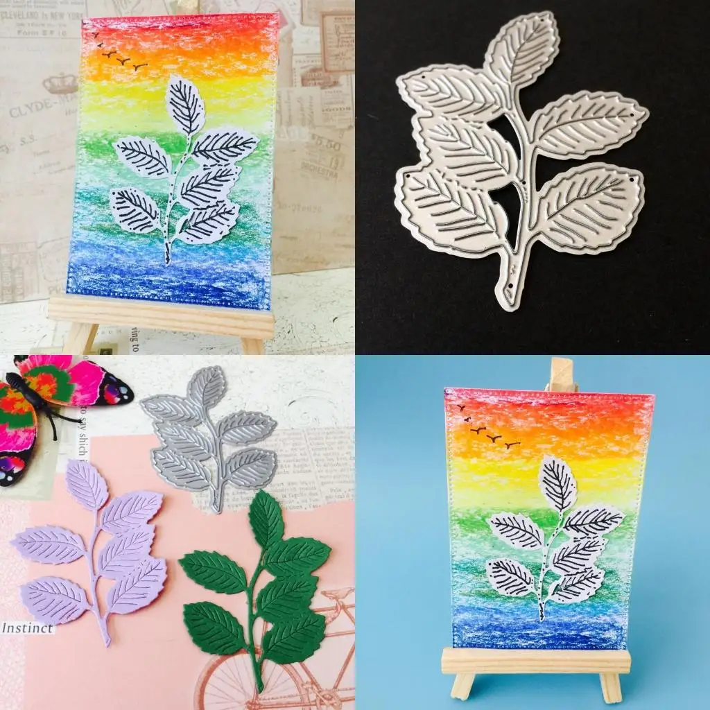 Leaves Cutting Dies Stencil DIY Scrapbooking Embossing Album Paper Card Craft high quality
Leaves Cutting Dies Stencil DIY Scrapbooking Embossing Album Paper Card Craft high quality
