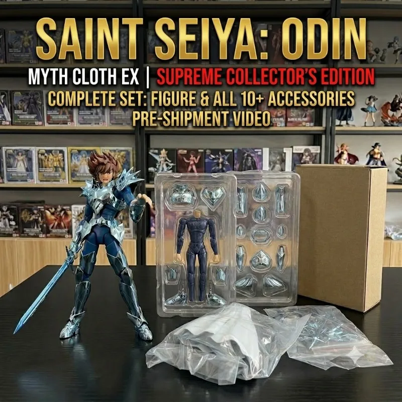 【 in stock】 new Saint Seiya CS Odin Seiya Bronze Legend Asgard Chapter Diecast Metal Armor Action Figure Toy Collection Gift
【 in stock】 new Saint Seiya CS Odin Seiya Bronze Legend Asgard Chapter Diecast Metal Armor Action Figure Toy Collection Gift